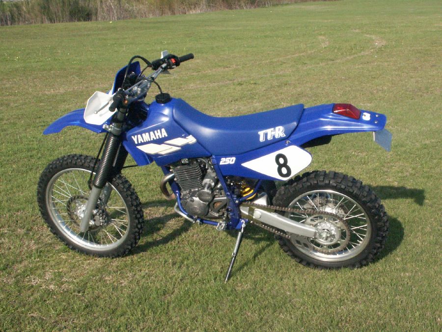 My 1999 Yamaha TTR 250 dirt bike